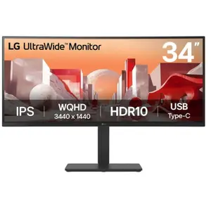 LG 34BA75QE-B 34" LCD Wide Quad HD 5 ms Noir 34BA75QE-B pas cher