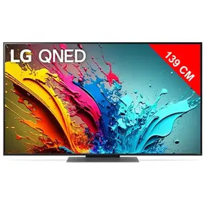 LG QNED 55QNED86T6A 139,7 cm (55") 4K Ultra HD Smart TV Wifi Bleu pas cher