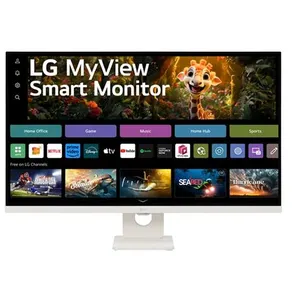 Moniteur LG 32SR73U-W.AEU 32 pouces MyView 4K UHD Smart pas cher