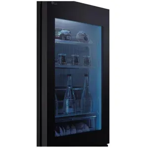 Frigorifique LG GBG5160CEV Combi 186cm 349L C Noir DoorCooling+ pas cher
