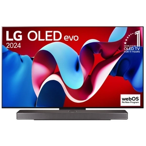 LG OLED55C47LA Téléviseur 55 pouces 4K OLED Smart TV en noir pas cher