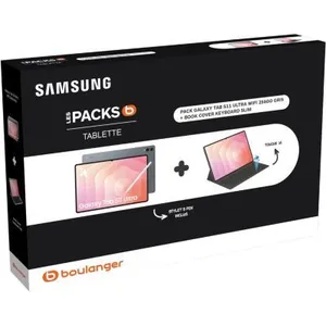 Tablette Android SAMSUNG Pack GalaxyTab S11Ultra 256GoGray+BookCo pas cher