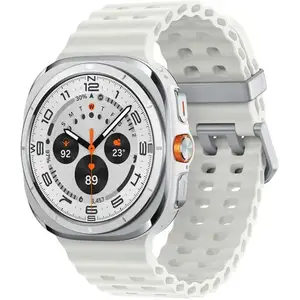 Montre connectée Samsung Galaxy Watch Ultra (2025) LTE, blanche et tit... pas cher