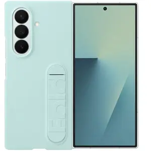 Comparateur de prix : Pack coque en silicone Vert d'eau et film pour Samsung Galaxy Z Fold 7