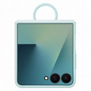 Comparateur de prix : Original Coque en silicone Ring Samsung Galaxy Z Flip 7 - Mint
