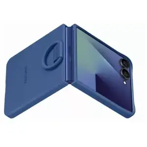 Comparateur de prix : Coque silicone bleu marine avec anneau pour Samsung Galaxy Z Flip7