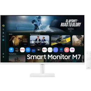 Samsung Smart Monitor 32" M7 M70F UHD 4K 60Hz Blanc pas cher