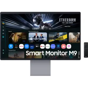 Samsung Smart Monitor 32" M9 M90SF UHD 4K 60Hz Argent pas cher