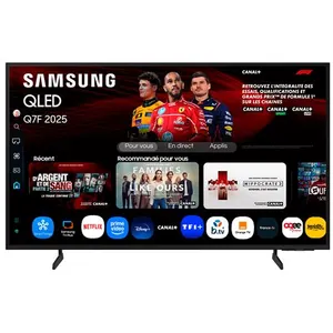 Comparateur de prix : TV Samsung AI QLED 43" Q7F 2025, 4K, Quantum Dots Black