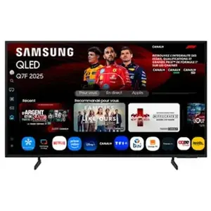 Comparateur de prix : TV Samsung AI QLED 50" Q7F 2025, 4K, Quantum Dots Black