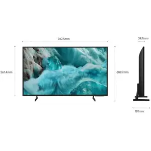 Samsung Smart TV QLED 43 Q7F 4K Ultra HD HDR Tizen (2025) - QE43Q7FAAU... pas cher