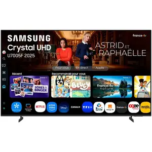 Samsung Téléviseur 55 pouces 4K Crystal UHD U8075F 2025 pas cher