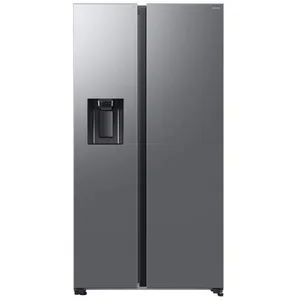 Refrigerateur Samsung Bespoke AI - Americain- Platinum Inox- Metal Coo... pas cher