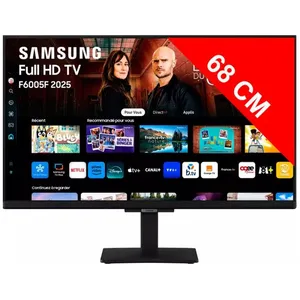 Comparateur de prix : TV Samsung Full HD 27" F6005F 2025, Smart TV Noir