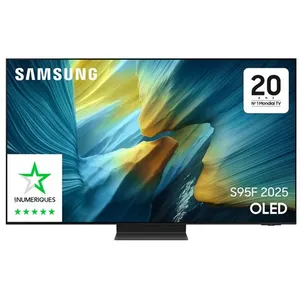 Comparateur de prix : Samsung TQ77S95F - TV OLED 4K 77" - Serie S95F Anti-Reflet 2025 - TQ77S95FATXXC