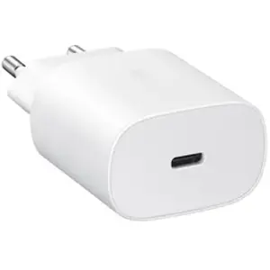 Comparateur de prix : Samsung Chargeur rapide USB Type-C 25 W (sans fil) Blanc Taille unique