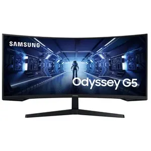 Ecran PC Samsung Odyssey G5 C34G55TWWU incurvé 34" Noir pas cher