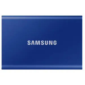 SAMSUNG - Disque SSD Externe - T7 Bleu - 500Go - USB 3.2 (MU-PC500H/WW) pas cher