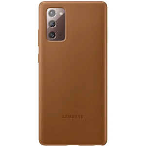 Coque - SAMSUNG - Galaxy Note 20 - Cuir - Rigide - MarronVendu parcarrefour