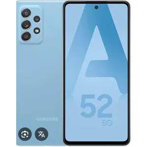 Samsung Galaxy A52 5G SM-A526B 16,5 cm (6.5") Double SIM USB Type-C 6 Go 128 Go 4500 mAh Bleu pas cher