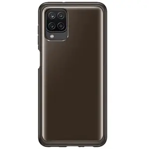Comparateur de prix : Coque Samsung Soft Clear Cover Noire pour Samsung Galaxy A12