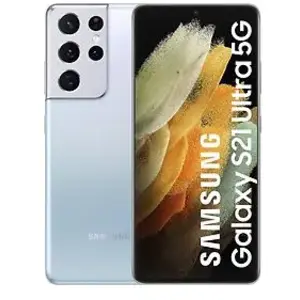 Samsung Galaxy S21 Ultra 5G SM-G998 17,3 cm (6.8") Double SIM Android 11 USB Type-C 12 Go 256 Go 5000 mAh Argent pas cher