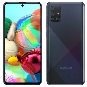 SAMSUNG Galaxy A71 Dual SIM 128GB 6GB RAM SM-A715FN/DS Crush Black pas cher