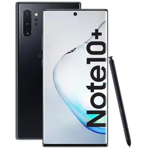 Samsung Galaxy Note10+ SM-N975F 17,3 cm (6.8") Double SIM hybride Android 9.0 4G USB Type-C 12 Go 256 Go 4300 mAh Noir pas cher