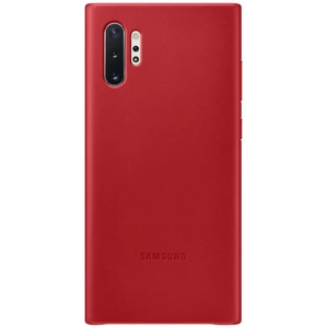Comparateur de prix : Coque Rigide en Cuir Samsung EF-VN975LR pour Galaxy Note 10 Plus Rouge - Neuf