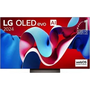 LG Television TV 77C4 TV OLED 77 195 cm 4K UHD 3840 2160 a9 AI Processor 4K Gen 7 HDR pas cher