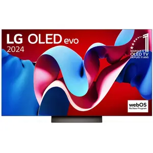 Comparateur de prix : LG TV OLED evo AI C4 77 (195 cm) 2024 Smart TV 4K UHD - OLED77C44LA