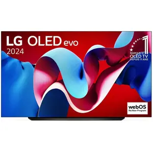 LG TV OLED evo AI C4 83  (210 cm) 2024 Smart TV 4K UHD - OLED83C46LA pas cher