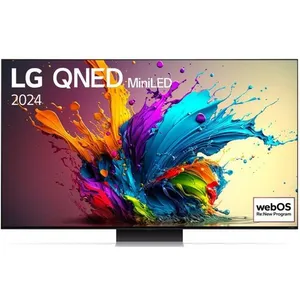 Comparateur de prix : TV Mini LED LG 86QNED91T 217 cm 4K UHD Noir Bleu et Argent