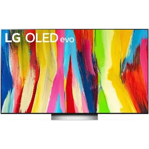 TV LG OLED65C2 164 cm 4K UHD Smart TV Blanc Gris pas cher