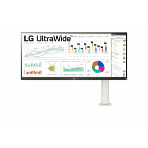 LG 34WQ68X-W 34" LCD Quad HD 5 ms Blanc 34WQ68X-W.AEU pas cher