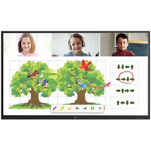Ecran interactif tactile LG 86TR3PJ-B 4K UHD 86" pas cher
