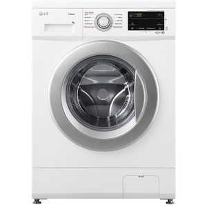 LG Lave-linge hublot F94M21WHS Blanc - 9kg - 1400 tr/min - 76dB - Classe D pas cher
