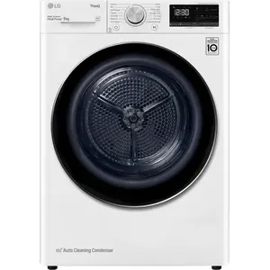 Comparateur de prix : Lg - sèche-linge pompe à chaleur 60cm 9 kg rh9v50wh -