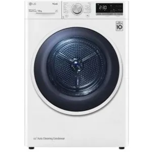 Comparateur de prix : LG Sèche-linge 10 kg classe A, pompe à chaleur couleur blanc - RH10V9AV4W