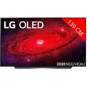 Comparateur de prix : Lg oled55cx6la.aeu tv 139,7 cm (55) 4k ultra hd smart tv wifi noir 61791