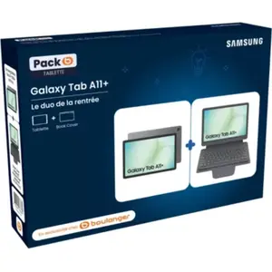 Tablette Android SAMSUNG Pack Galaxy Tab A11+ 128Go / Bookcover pas cher