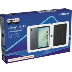 Tablette Android SAMSUNG Pack Galaxy Tab A11 64Go pas cher