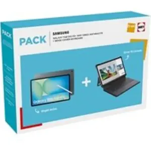 Samsung Pack Galaxy Tab S10FE+ 13,1" 128 Go Anthracite + Book Cover Keyboard pas cher