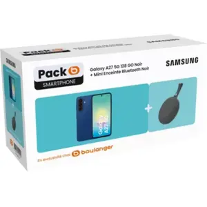 Samsung - Smartphone Pack A27 5g 128go Noir + Enceinte pas cher