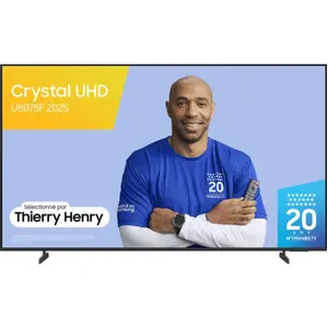 Samsung 50" Crystal UHD U8075H 4K Vision AI Smart TV (2026) pas cher