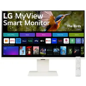 LG 32" (68.6cm) Moniteur LED IPS Résolution FHD 3840x2160 - 32SR83U-W pas cher