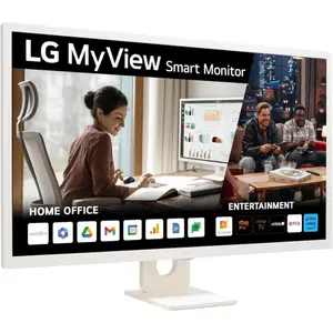 Comparateur de prix : LG 31.5" (80cm) Moniteur LED IPS Résolution FHD 1920x1080 - 32SR50F-W