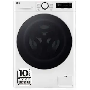 LG F4DR6009A1W Laveuse Sécheuse à Chargement Frontal 9Kg/6Kg D Blanc pas cher