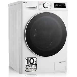 LG Series 600 F4WR6009A0W Lave-linge à chargement frontal 9Kg A Blanc pas cher