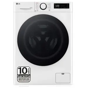 LG F4DR6010A1W Laveuse Sécheuse à Chargement Frontal 10Kg/6Kg D Blanc pas cher